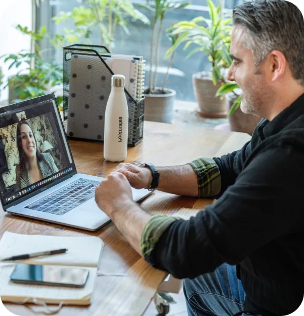 Nonprofit team with virtual assistant support