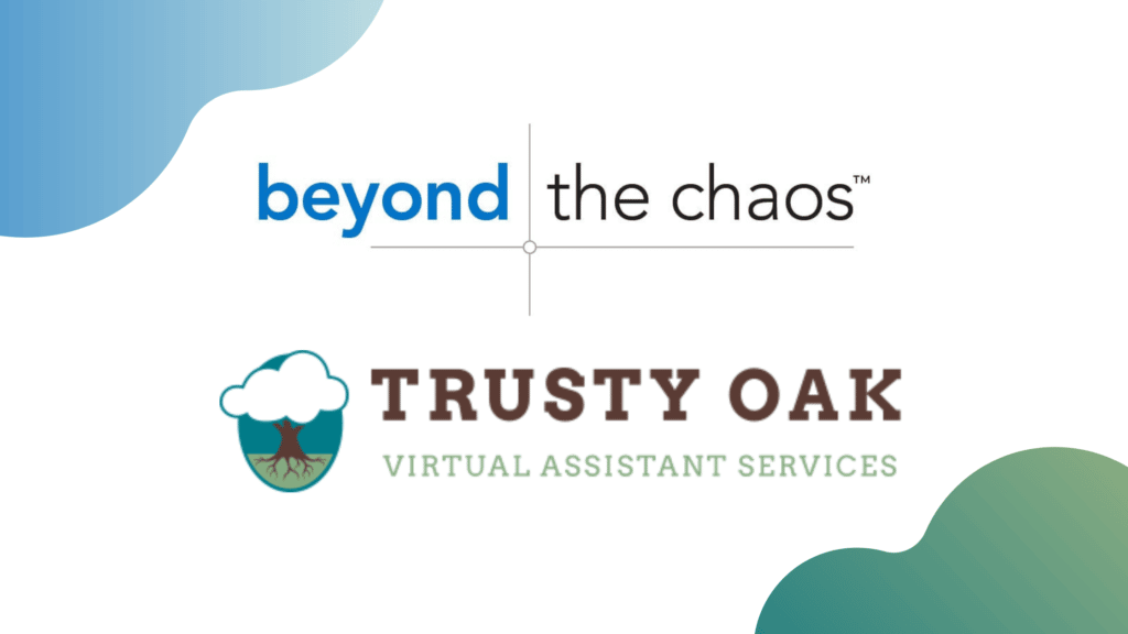 Trusty Oak and Beyond The Chaos Logos 