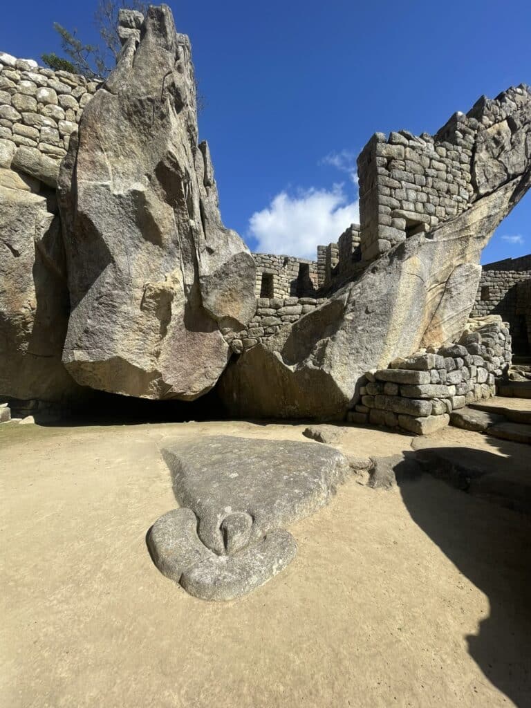 Condor at Machu Picchu: an example of building around existing topography